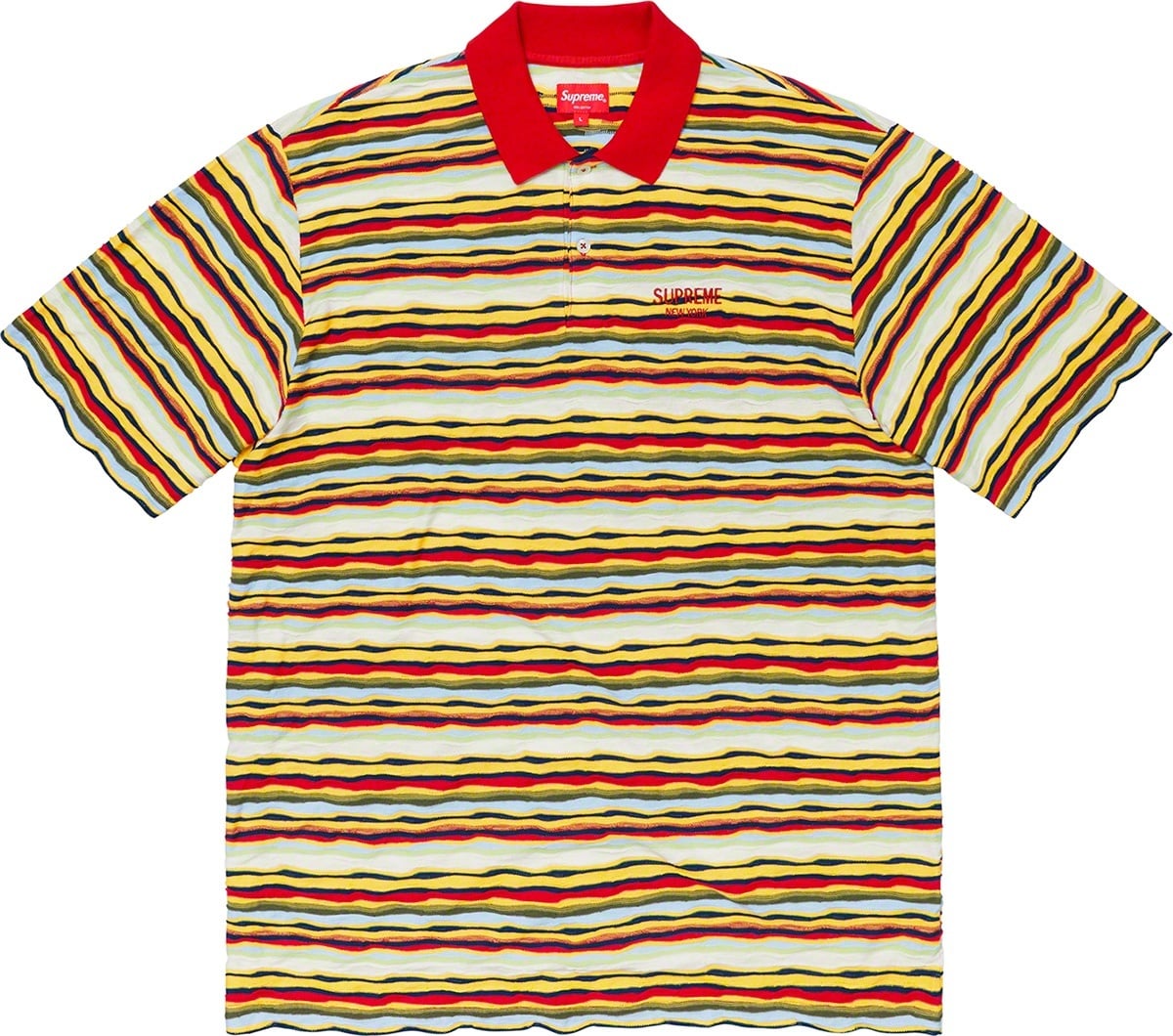 Textured Stripe Polo view 2